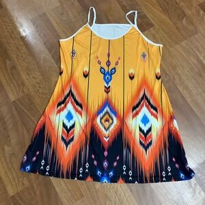 NEW Gorgeous GOLDENROD SHEIN Dress fits 2X